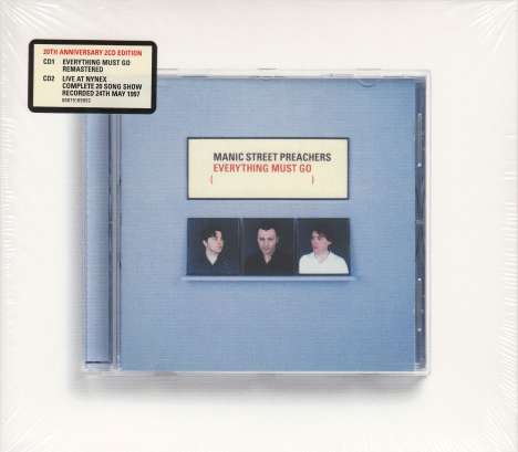 Manic Street Preachers: Everything Must Go (20th-Anniversary-Edition), 2 CDs