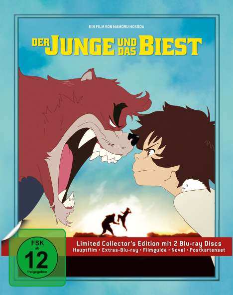 Der Junge und das Biest (Limited Edition) (Blu-ray), 2 Blu-ray Discs