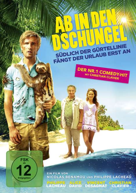 Ab in den Dschungel, DVD
