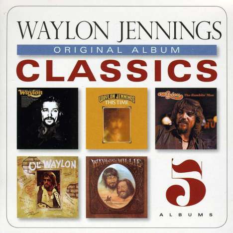 Waylon Jennings: Original Album Classics, 5 CDs