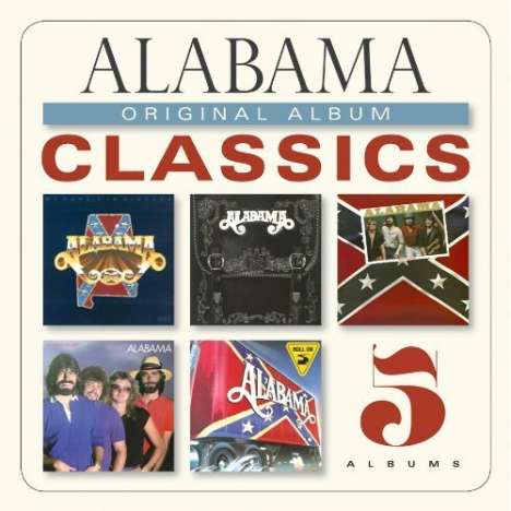 Alabama: Original Album Classics, 5 CDs