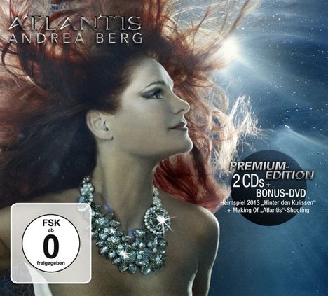 Andrea Berg: Atlantis (Premium Edition), 2 CDs und 1 DVD