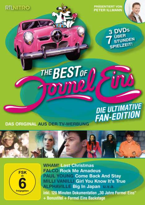 Formel Eins: Die ultimative Fan Edition, 3 DVDs
