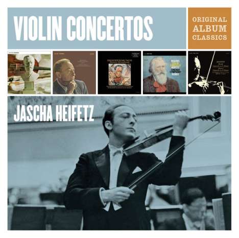Jascha Heifetz - Original Album Classics, 5 CDs