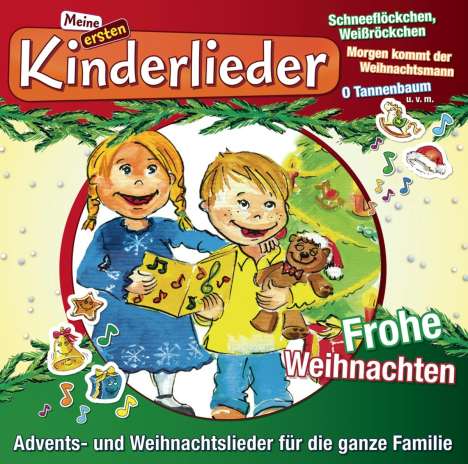 Kinderliederbande: Meine ersten Kinderlieder - Frohe Weihnachten, CD