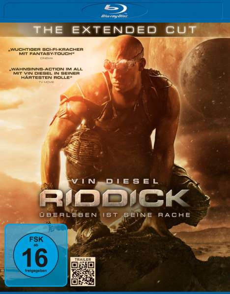 Riddick - Überleben ist seine Rache (Blu-ray), Blu-ray Disc