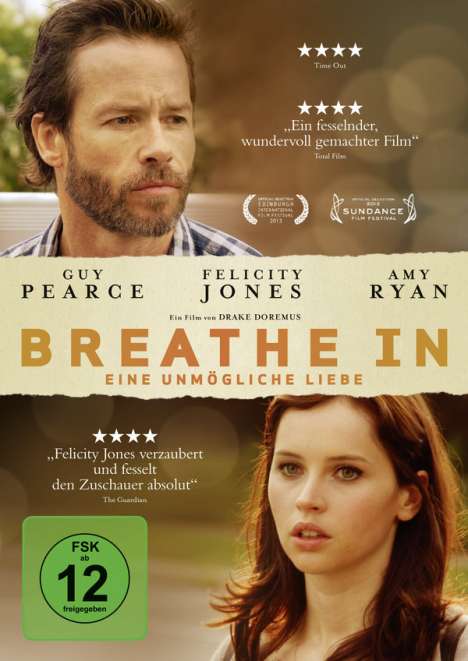 Breathe In, DVD