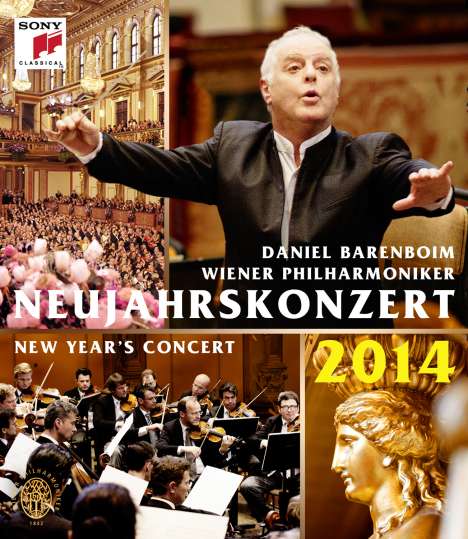 Neujahrskonzert 2014 der Wiener Philharmoniker, Blu-ray Disc