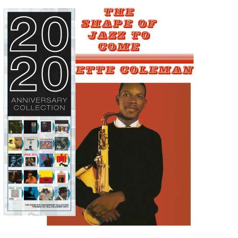 Ornette Coleman (1930-2015): The Shape Of Jazz To Come (180g) (Limited Edition) (Blue Vinyl), LP