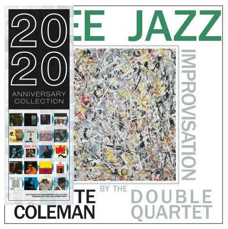 Ornette Coleman (1930-2015): Free Jazz (180g) (Limited Edition) (Blue Vinyl), LP