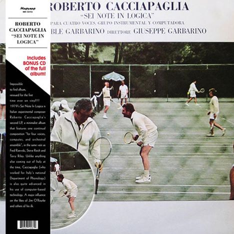 Roberto Cacciapaglia: Sei Note In Logica (remastered) (LP + CD), 1 LP und 1 CD