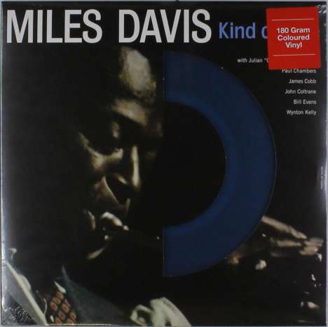 Miles Davis (1926-1991): Kind Of Blue (180g) (Limited-Edition) (Blue Vinyl) (mono), LP