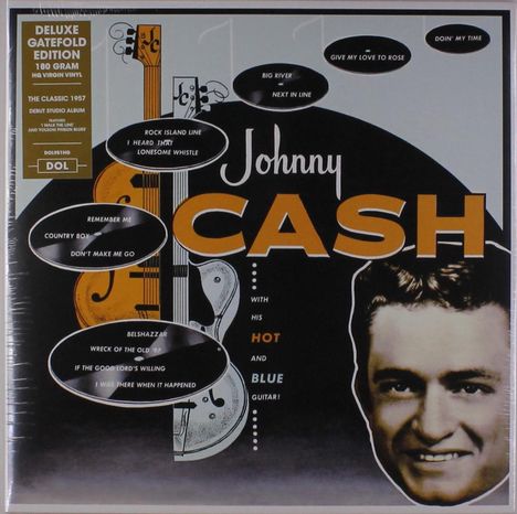 Johnny Cash: With His Hot &amp; Blue Guitar (180g) (Deluxe-Edition), LP