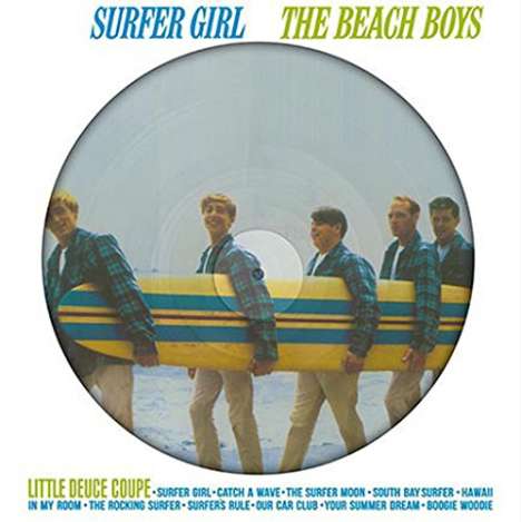 The Beach Boys: Surfer Girl (mono &amp; stereo) (Picture Disc), LP