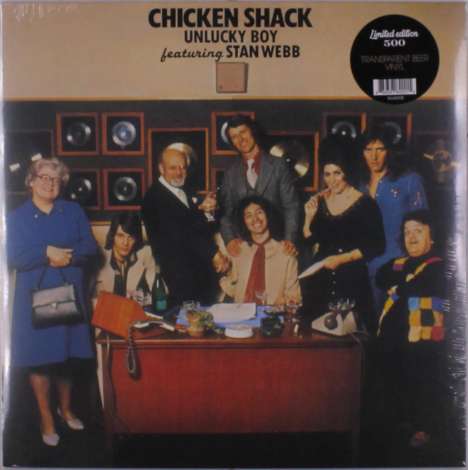 Chicken Shack (Stan Webb): Unlucky Boy (Limited Edition) (Translucent Beer Vinyl), LP