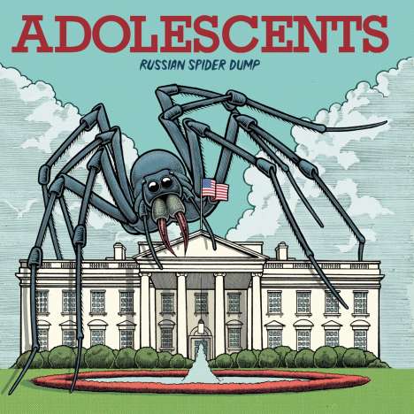 Adolescents: Russian Spider Dump (Limited Edition) (Red Vinyl), LP
