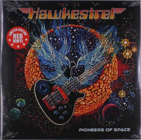 Hawkestrel: Pioneers Of Space (Limited Edition) (Red Vinyl), LP