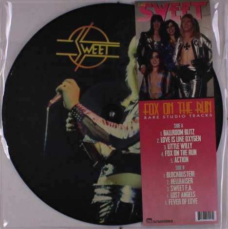 The Sweet: Fox On The Run - Rare Studio Tracks (Picture Disc), LP