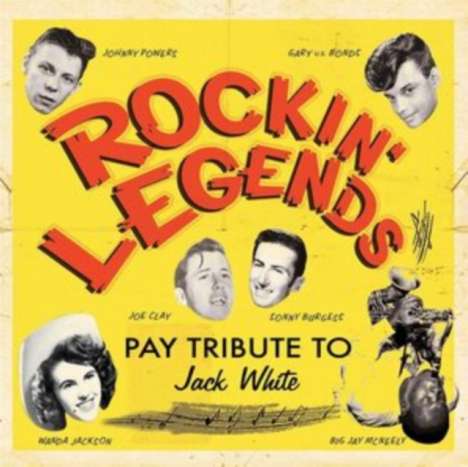 Rockin' Legends Pay Tribute To Jack White, CD