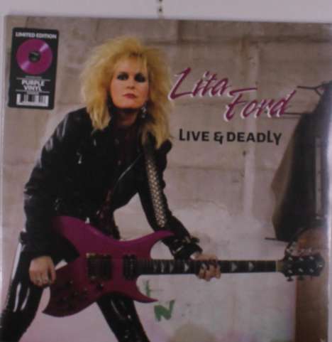 Lita Ford: Live &amp; Deadly (Limited Edition) (Purple Vinyl), LP
