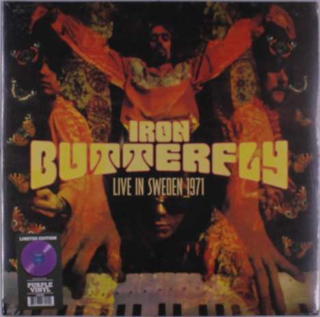 Iron Butterfly: Live In Sweden 1971 (Limited Edition) (Purple Vinyl), LP
