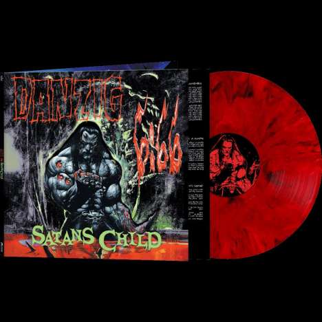 Danzig: 6:66 Satan's Child (Limited Edition) (Red Marbled Vinyl), LP