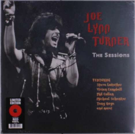 Joe Lynn Turner (Rainbow): The Sessions (Limited Edition) (Red Vinyl), LP