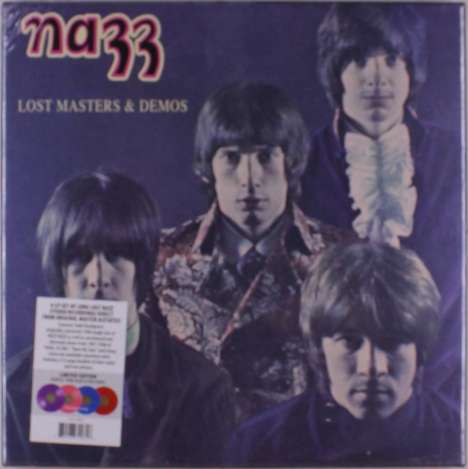 Nazz: Lost Master &amp; Demos (Limited Edition Box Set) (Purple, Pink, Blue &amp; Red Vinyl), 4 LPs