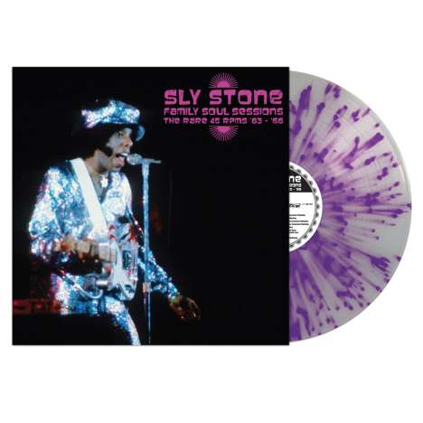 Sly Stone: Family Soul Sessions (Purple &amp; Silver Splatter Coloured Vinyl), LP