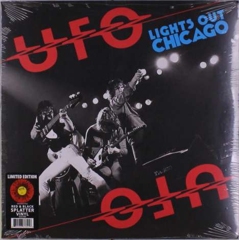 UFO: Lights Out In Chicago (Live) (Limited Edition) (Red W/ Black Splatter Vinyl), LP