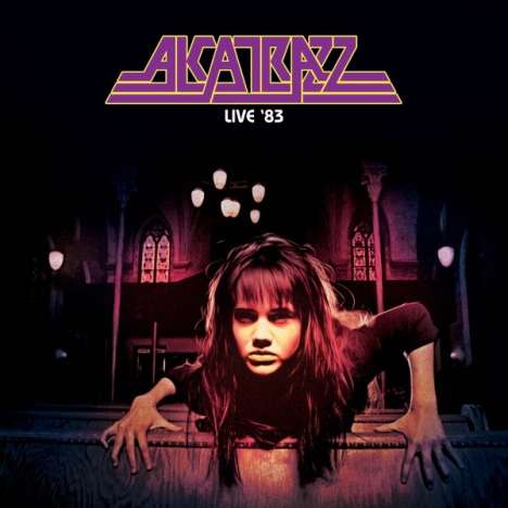 Alcatrazz: Live '83 (Limited Edition) (Yellow/Purple Split W/ Black Splatter Vinyl), LP