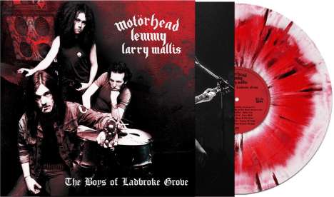 Motörhead, Lemmy &amp; Larry Wallis: The Boys From Ladbroke Grove (Limited Edition) (Haze Splatter Vinyl), LP