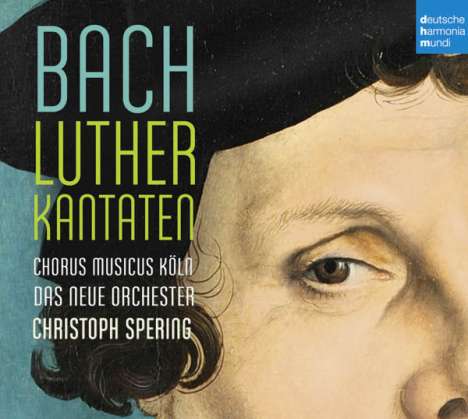 Johann Sebastian Bach (1685-1750): Kantaten BWV 2,4,7,14,36,38,61,62,80,91,121,125,126 (Luther-Kantaten), 4 CDs