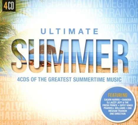 Ultimate... Summer, 4 CDs