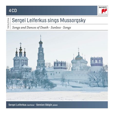 Sergei Leiferkus sings Mussorgsky, 4 CDs
