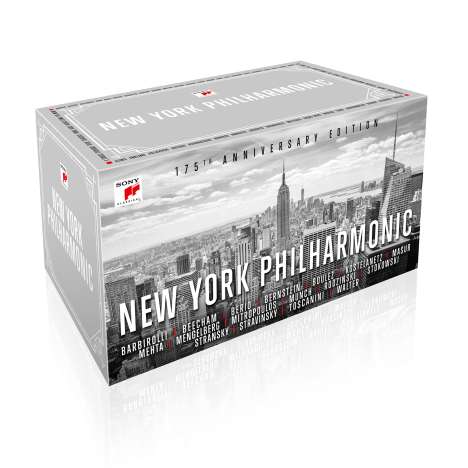 New York Philharmonic - 175th Anniversary Edition, 65 CDs