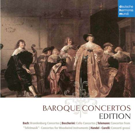 Barockkonzerte (DHM-Edition), 10 CDs