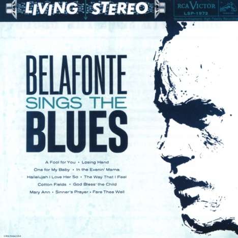 Harry Belafonte: Belafonte Sings The Blues, CD