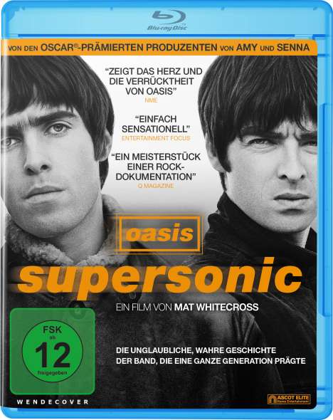 Oasis: Supersonic (Blu-ray), Blu-ray Disc