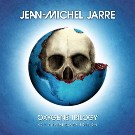 Jean Michel Jarre: Oxygene Trilogy (40th Anniversary) (180g) (Limited Edition Box Set) (Clear Vinyl), 3 LPs, 3 CDs und 1 Buch