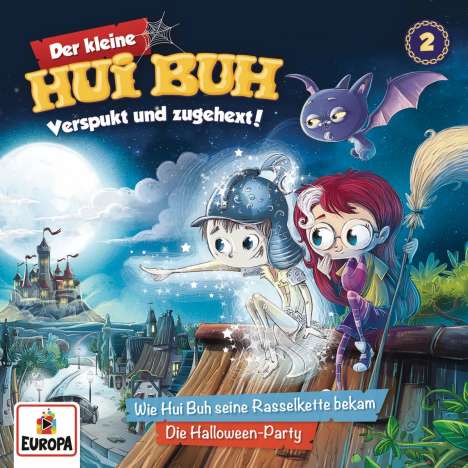 Der kleine Hui Buh 002/Hui Buh und seine Rasselkette/Halloween-Party, CD