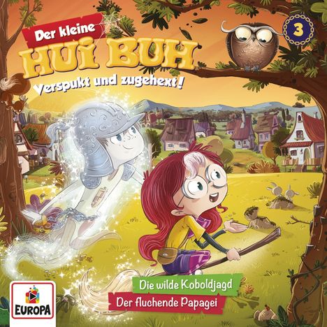 Der kleine Hui Buh 003/Die wilde Koboldjagd/Der fluchende Papagei, CD