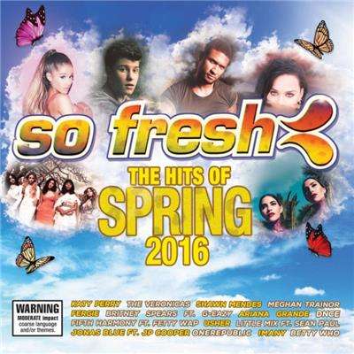So Fresh: The Hits Of Spring 2016, CD