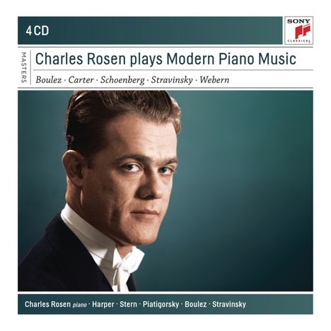 Charles Rosen plays Modern Piano Music, 4 CDs