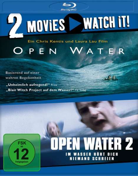 Open Water 1 &amp; 2 (Blu-ray), 2 Blu-ray Discs