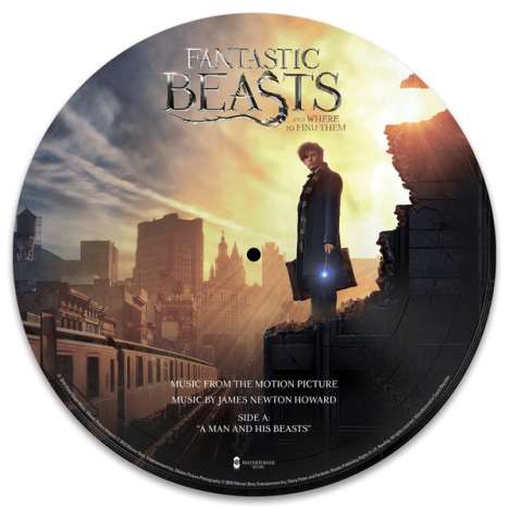 Filmmusik: Fantastic Beasts And Where To Find Them (Limited-Edition) (Picture-Disc), LP