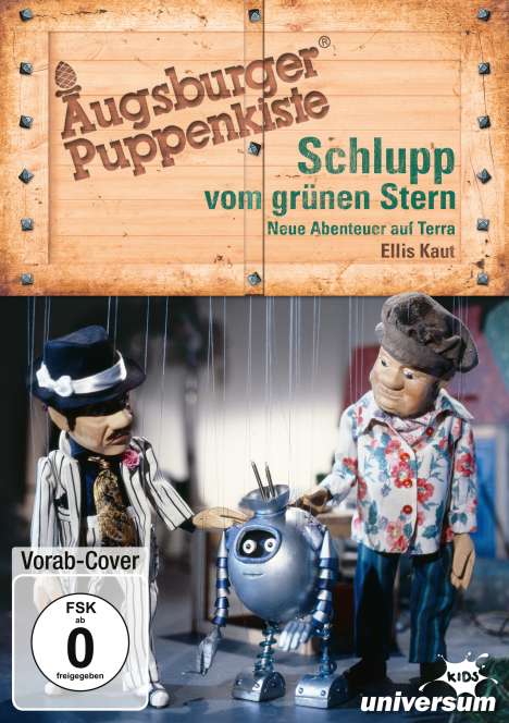 Augsburger Puppenkiste: Schlupp vom grünen Stern - Neue Abenteuer auf Terra, DVD