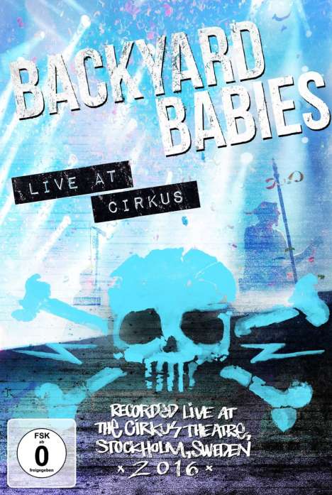 Backyard Babies: Live At Cirkus 2016, Blu-ray Disc