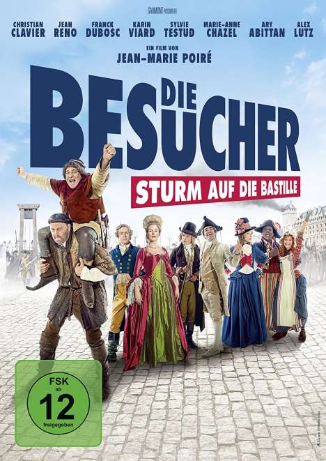 Die Besucher - Sturm auf die Bastille, DVD