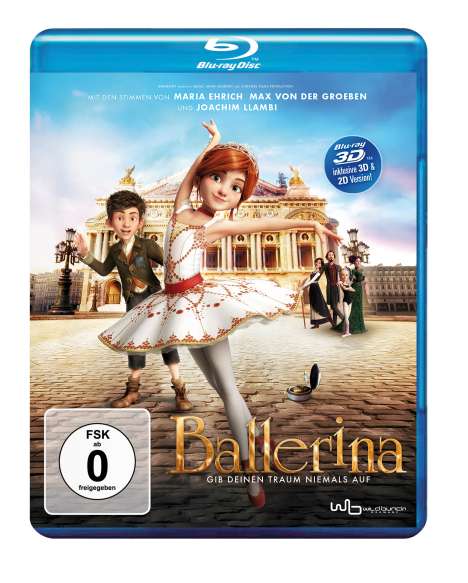 Ballerina - Gib deinen Traum niemals auf (3D &amp; 2D Blu-ray), Blu-ray Disc